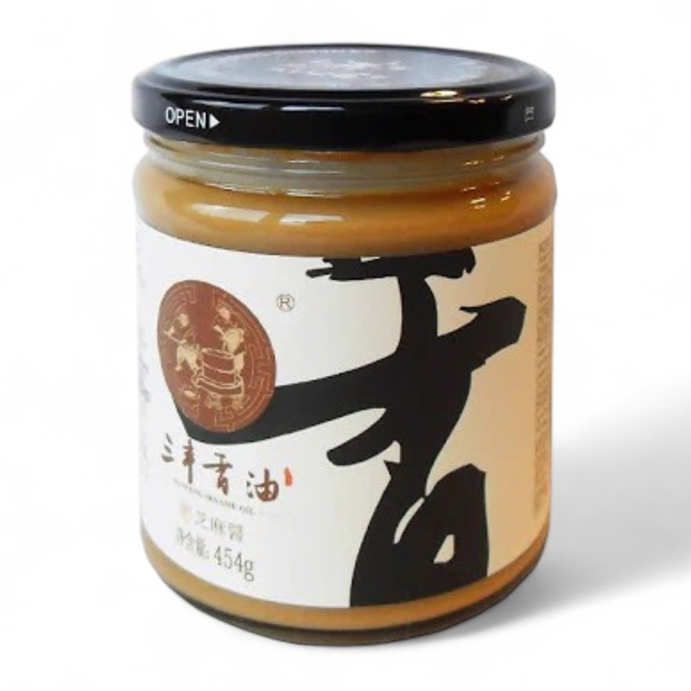 Sanfeng Traditional White Sesame Paste 454g