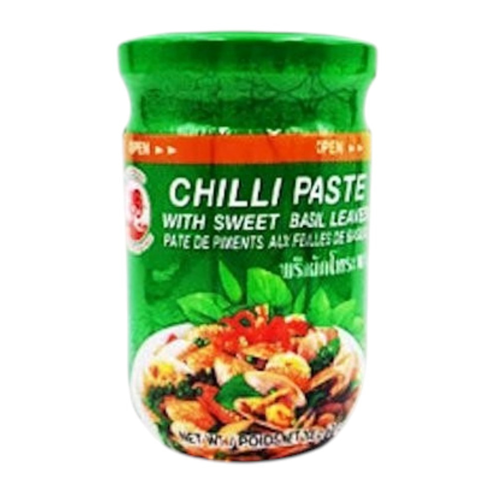 COCK Chili Paste with Sweet Basil Leaves 200g