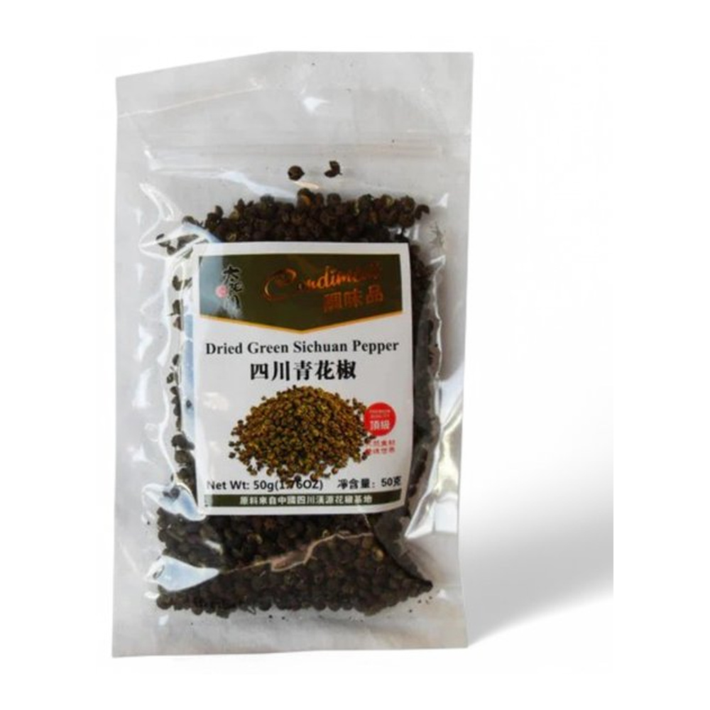 TYM Green Sichuan Peppercorns 50g