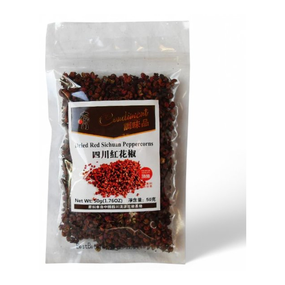 TYM Red Sichuan Peppercorns 50g