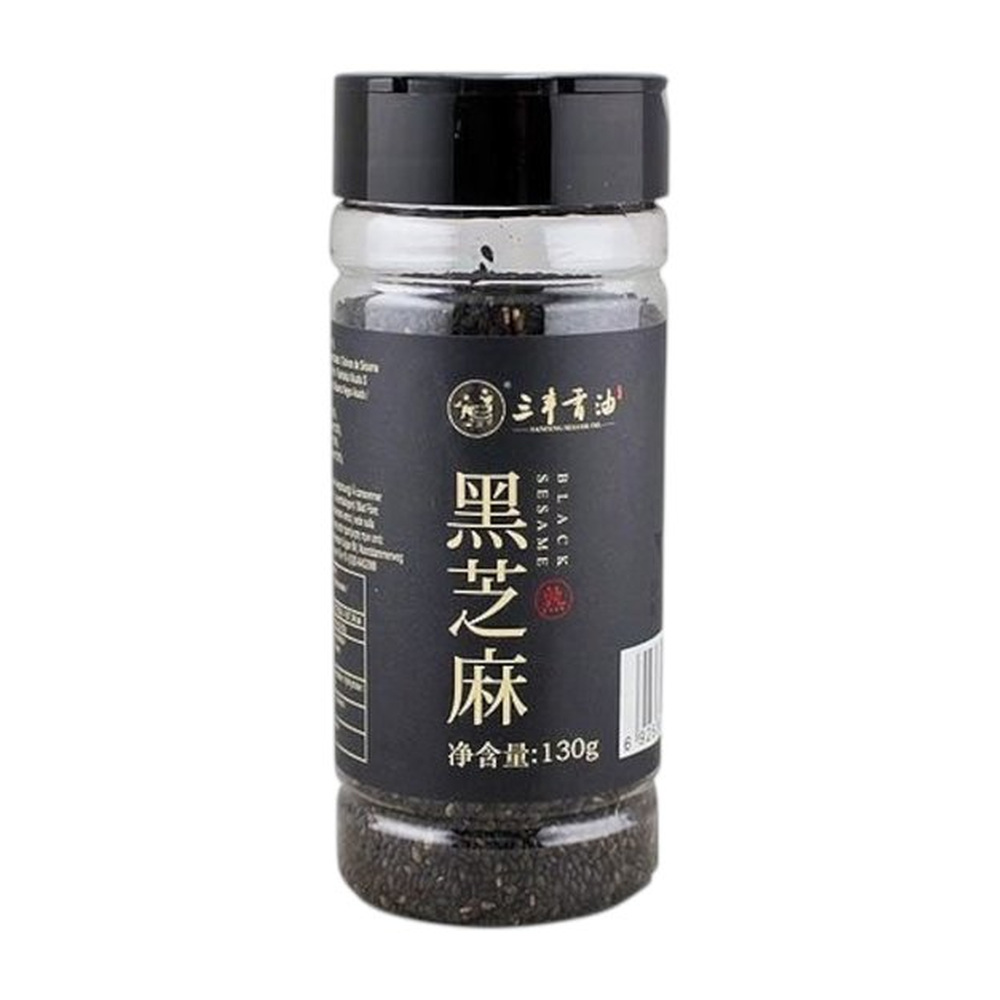Sanfeng Roasted Black Sesame Seeds 130g