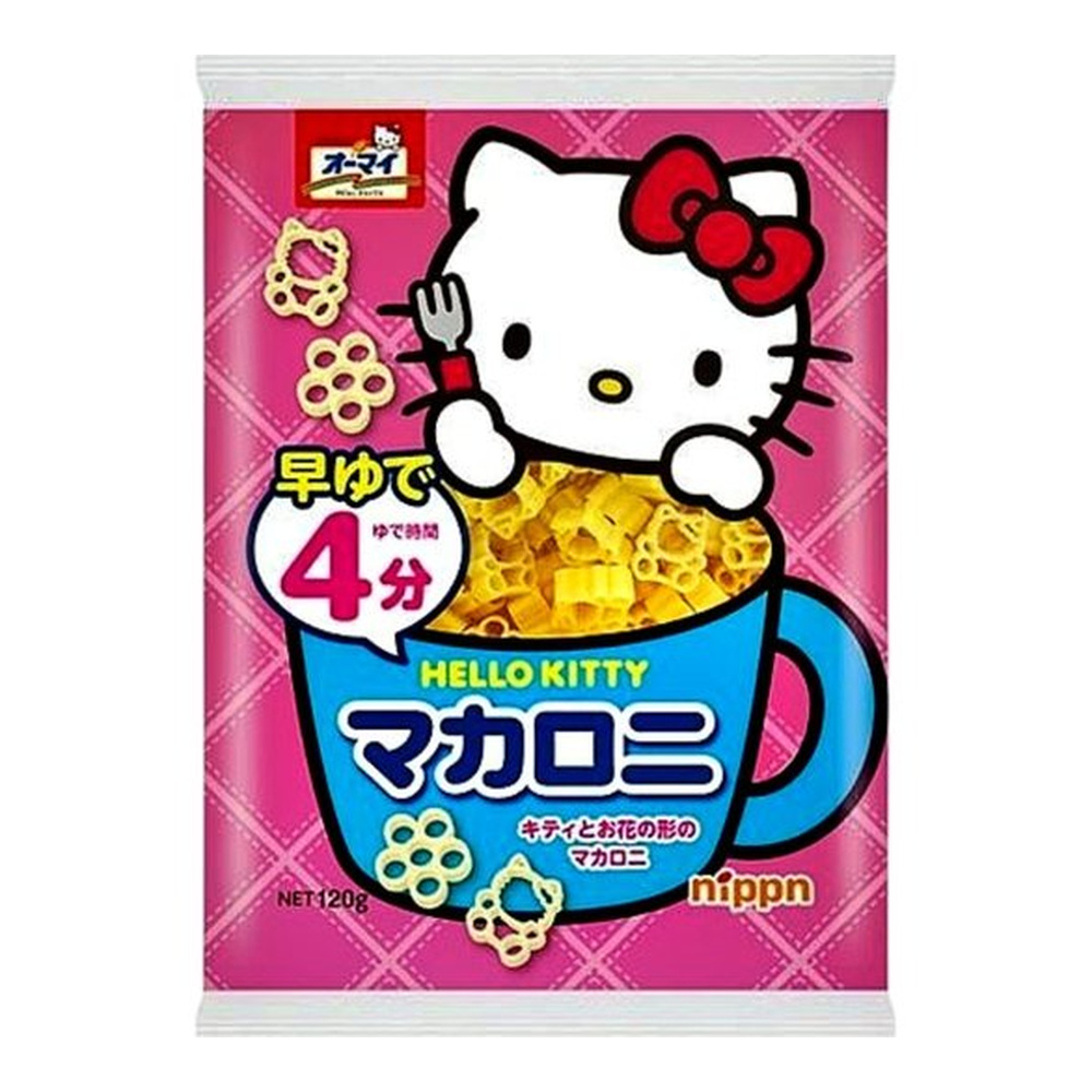 NIPPN Early Boiled Hello Kitty Macaroni 120g