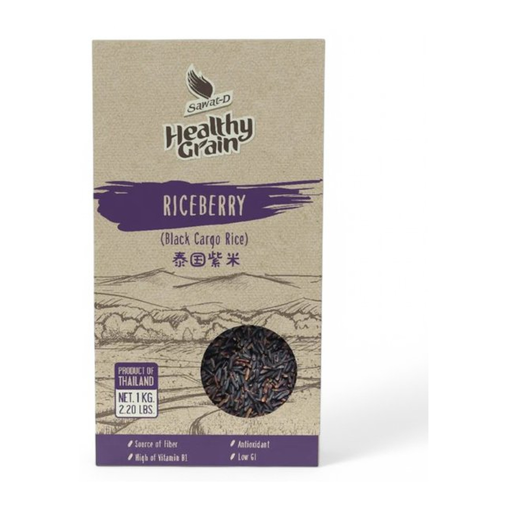SAWAT-D Black Cargo Rice/Rice Berry 1kg