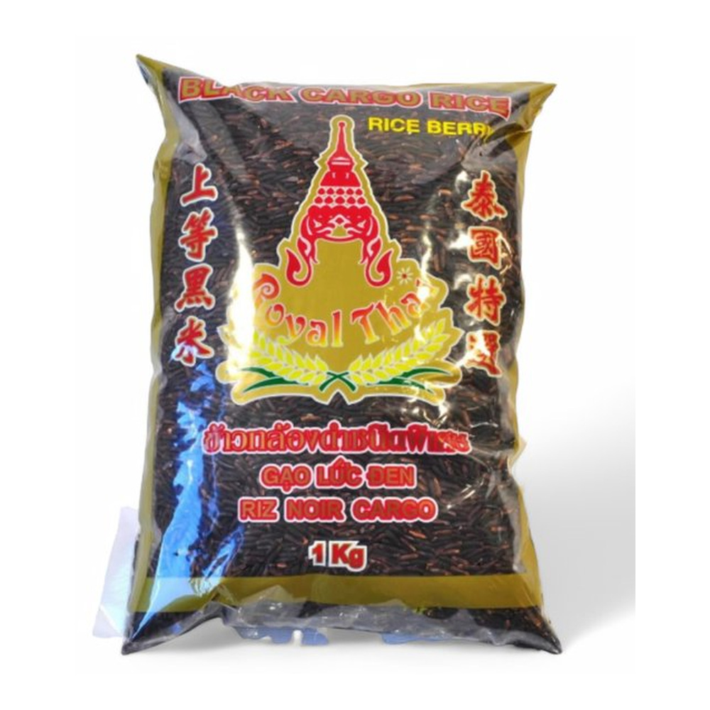 ROYAL THAI RICE Black Cargo Rice/Rice Berry 1kg