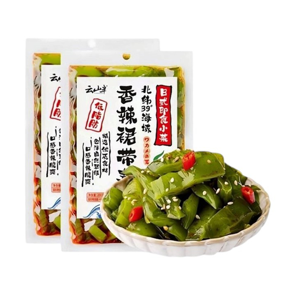 YUNSHANBAN Seasoned Wakame Sweet&Spicy Flavor 200g