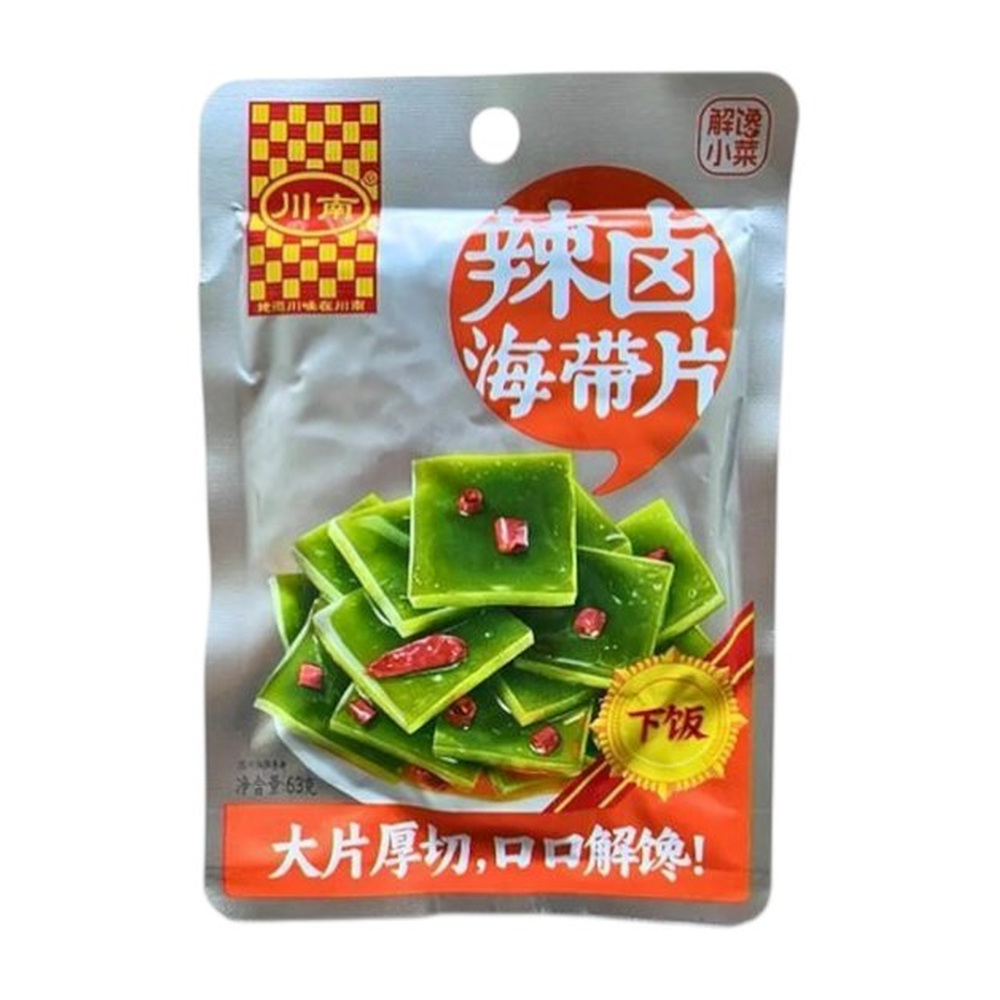 CHUANNAN Sliced Kelp Spicy Braised 63g