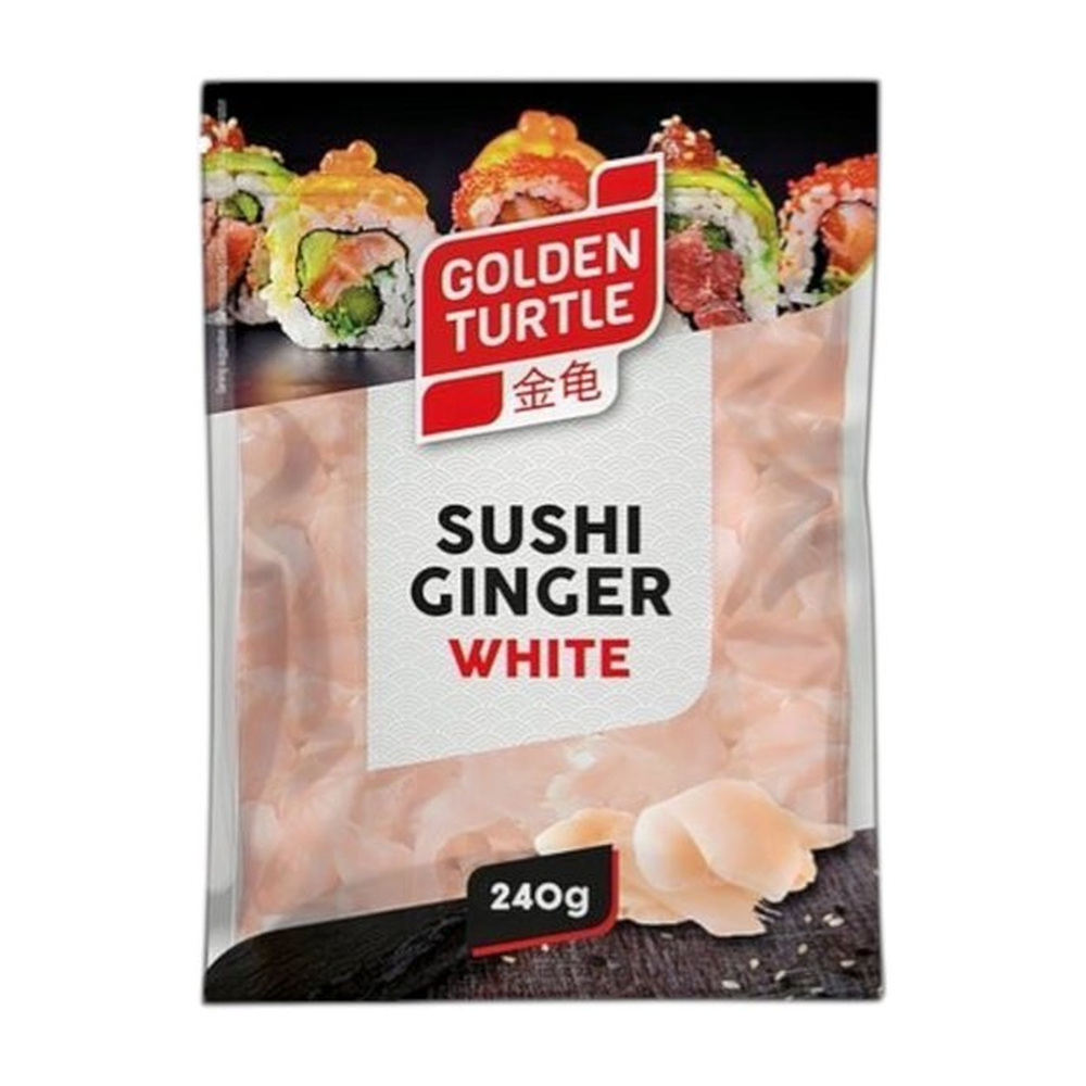 Golden Turtle Sushi Ginger Pink 240g