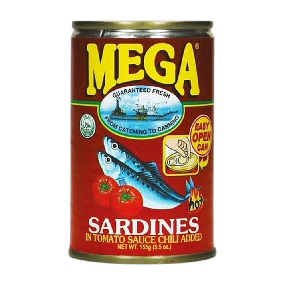 MEGA Sardines in Tomato Sauce with Chili 155g