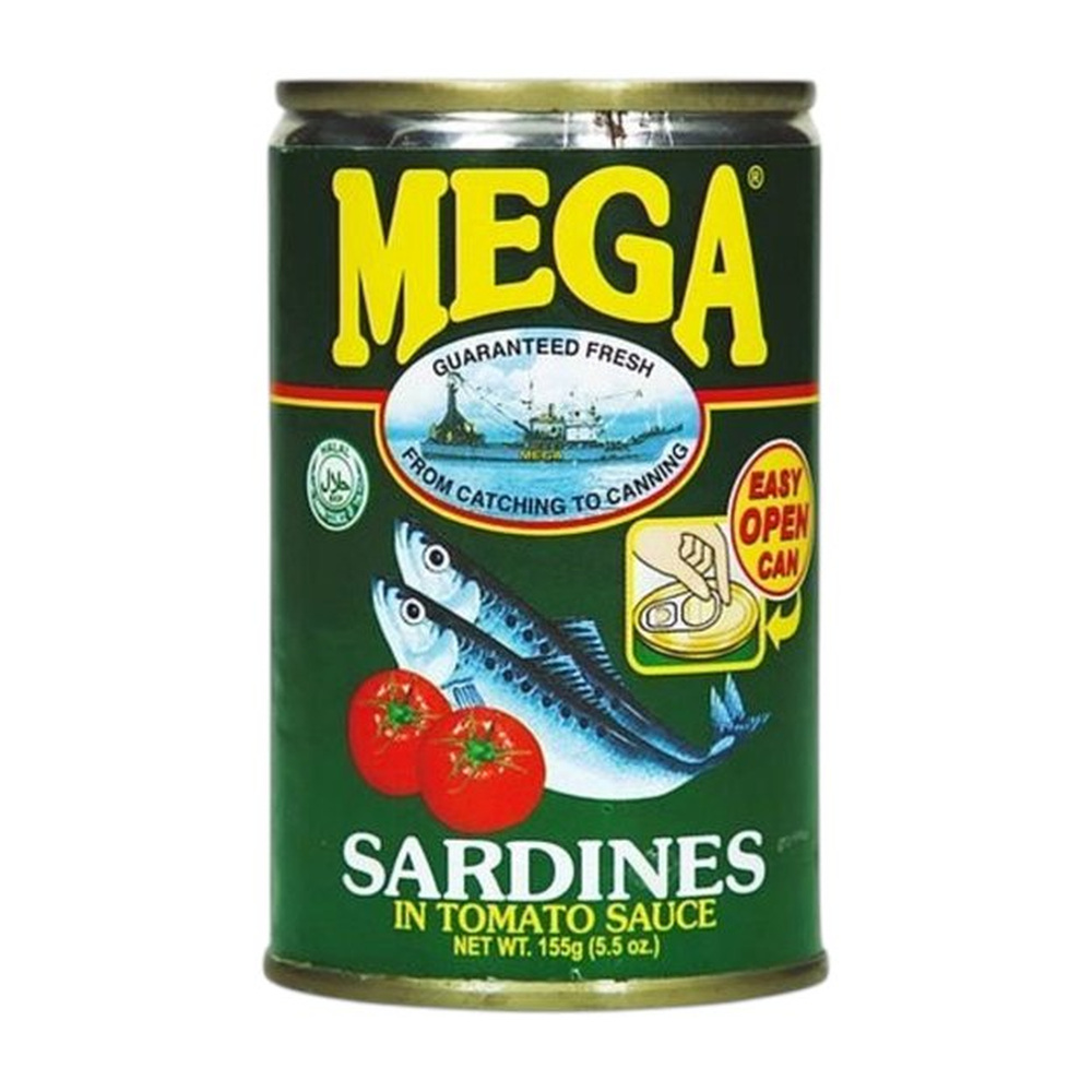 MEGA Sardines in Tomato Sauce 155g