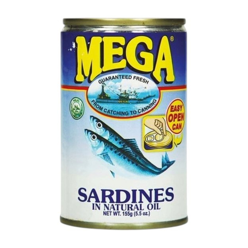MEGA Sardines in Oil 155g
