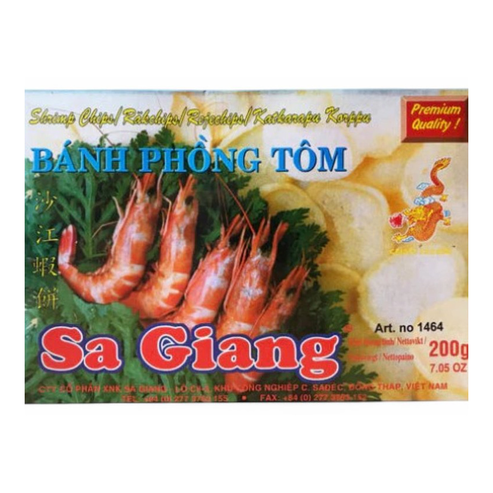 Sa Giang UNFRIED Prawn crackers 200g
