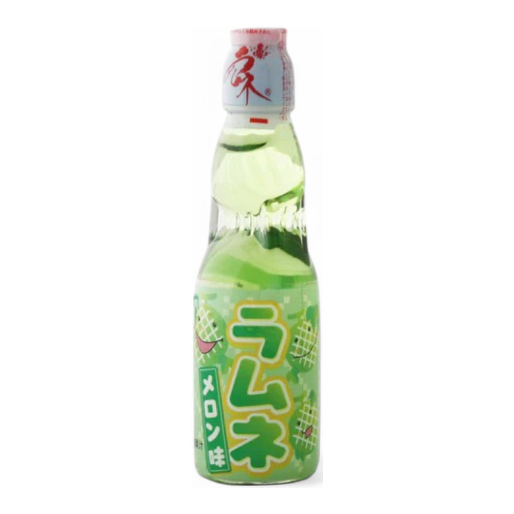 HATAKOSEN Japanese Ramune Melon Flavor 200ml