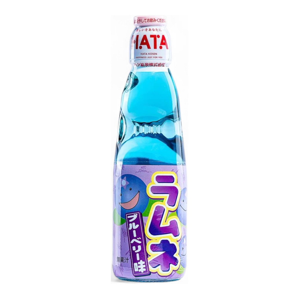 HATAKOSEN Japanese Ramune Blueberry Flavor 200ml