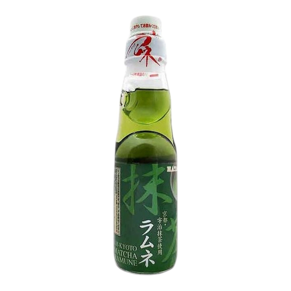 HATAKOSEN Japanese Ramune Matcha Flavor 200ml