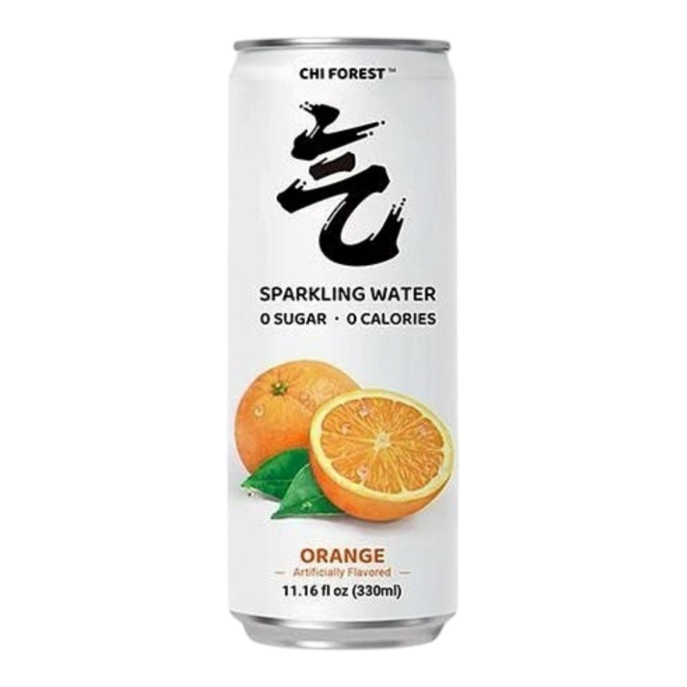 CHI FOREST Sparkling Water Orange Flavor 330ml