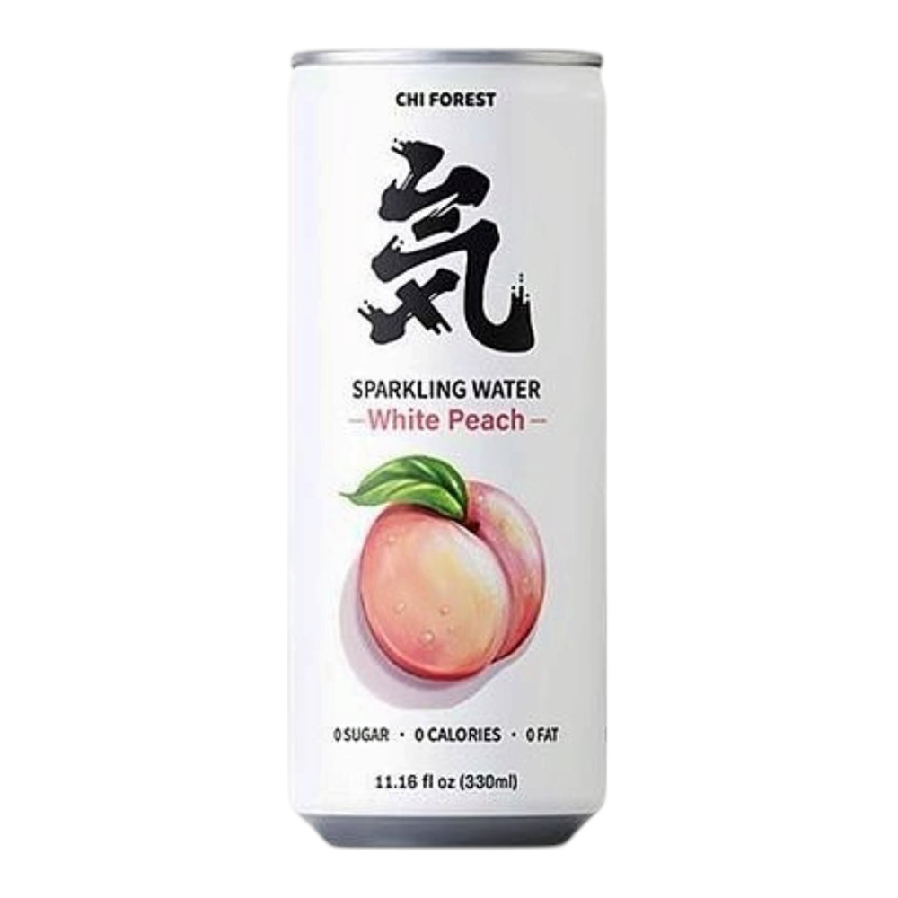 CHI FOREST Sparkling Water Peach Flavor 330ml