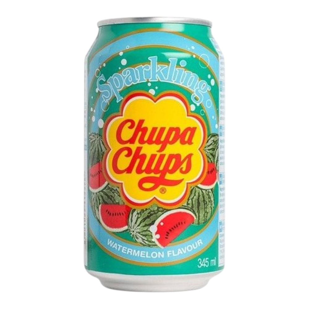 Chupa Chups Sparkling Drink Watermelon Cream 345ml