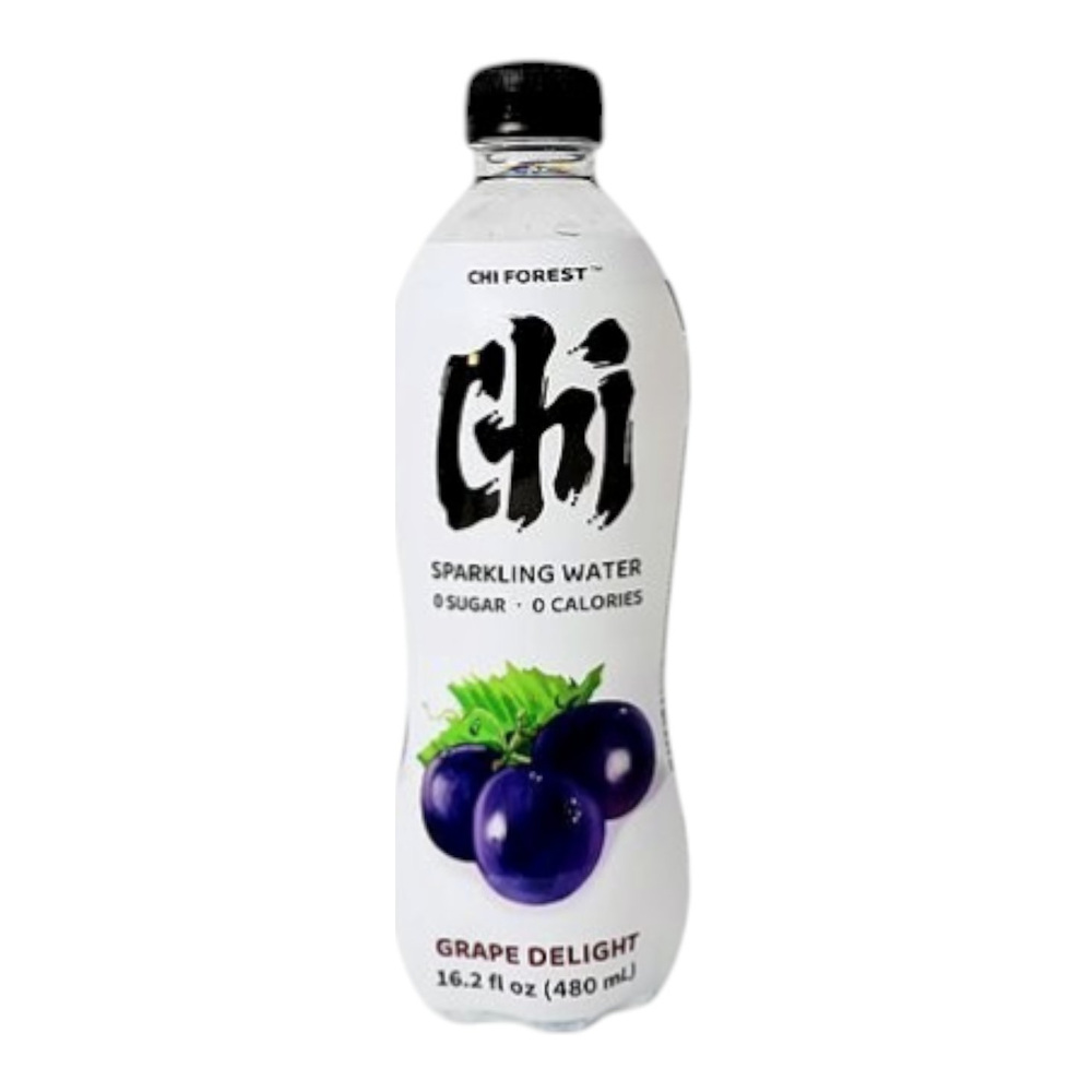 CHI FOREST Sparkling Water Grape Flavor 480ml