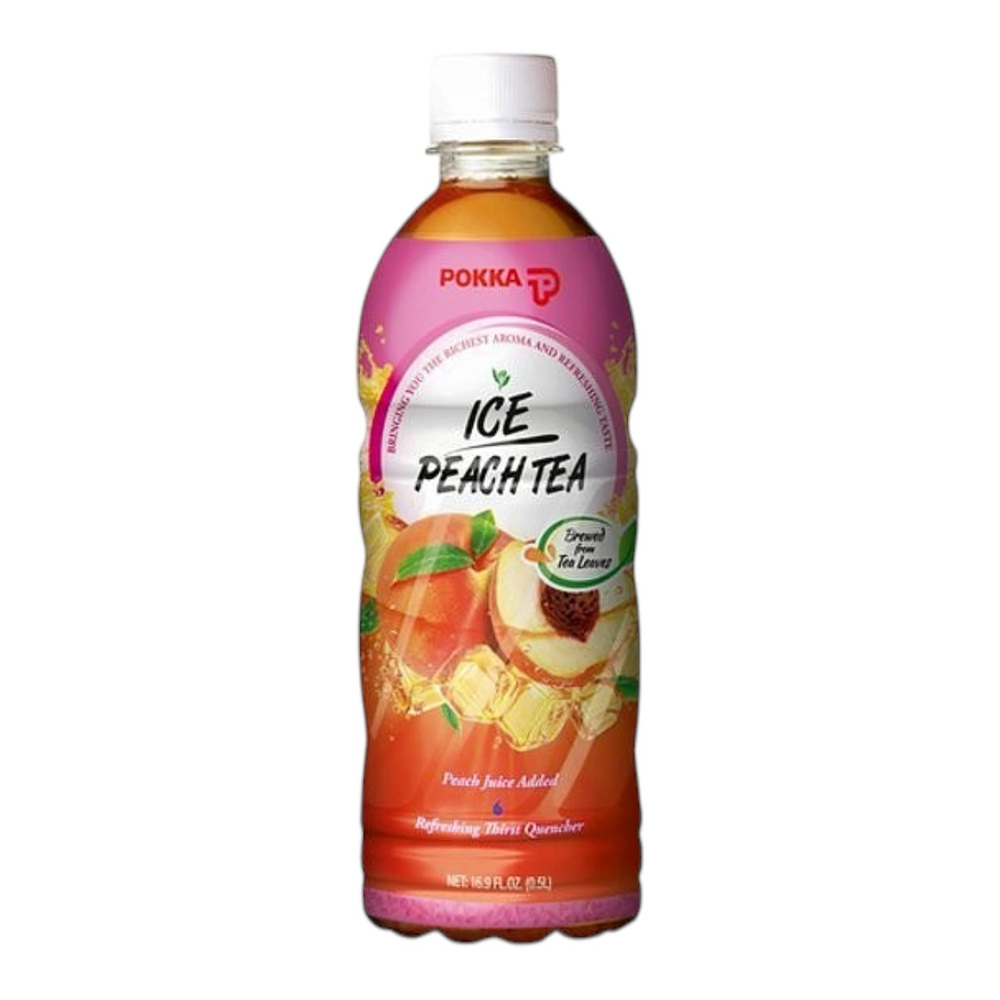 POKKA Ice Peach Tea 500ml