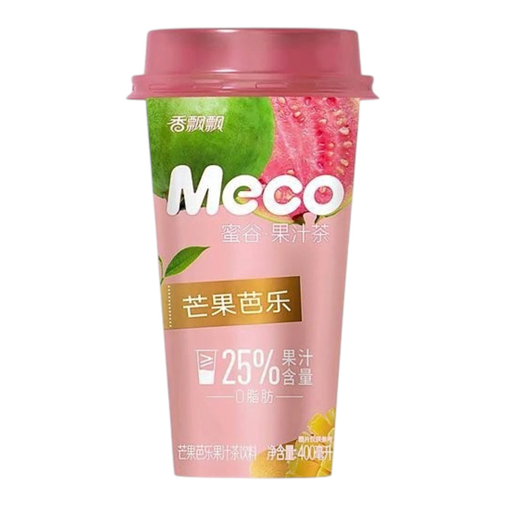 MECO Fruit Oolong Tea Mango & Guava Flavor 400ml