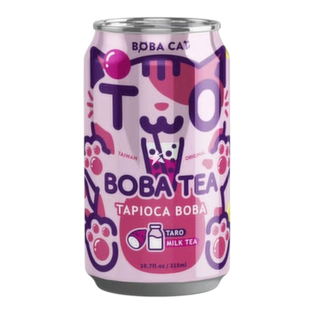 BobaCat Boba Tea Taro Flavor 315ml