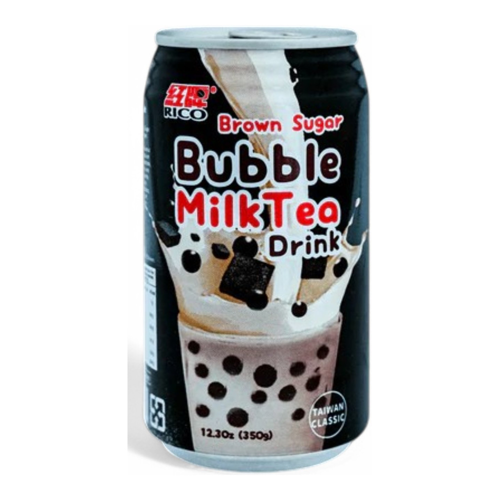 RICO Bubble Milk Tea Drink Brown Sugar 350ml
