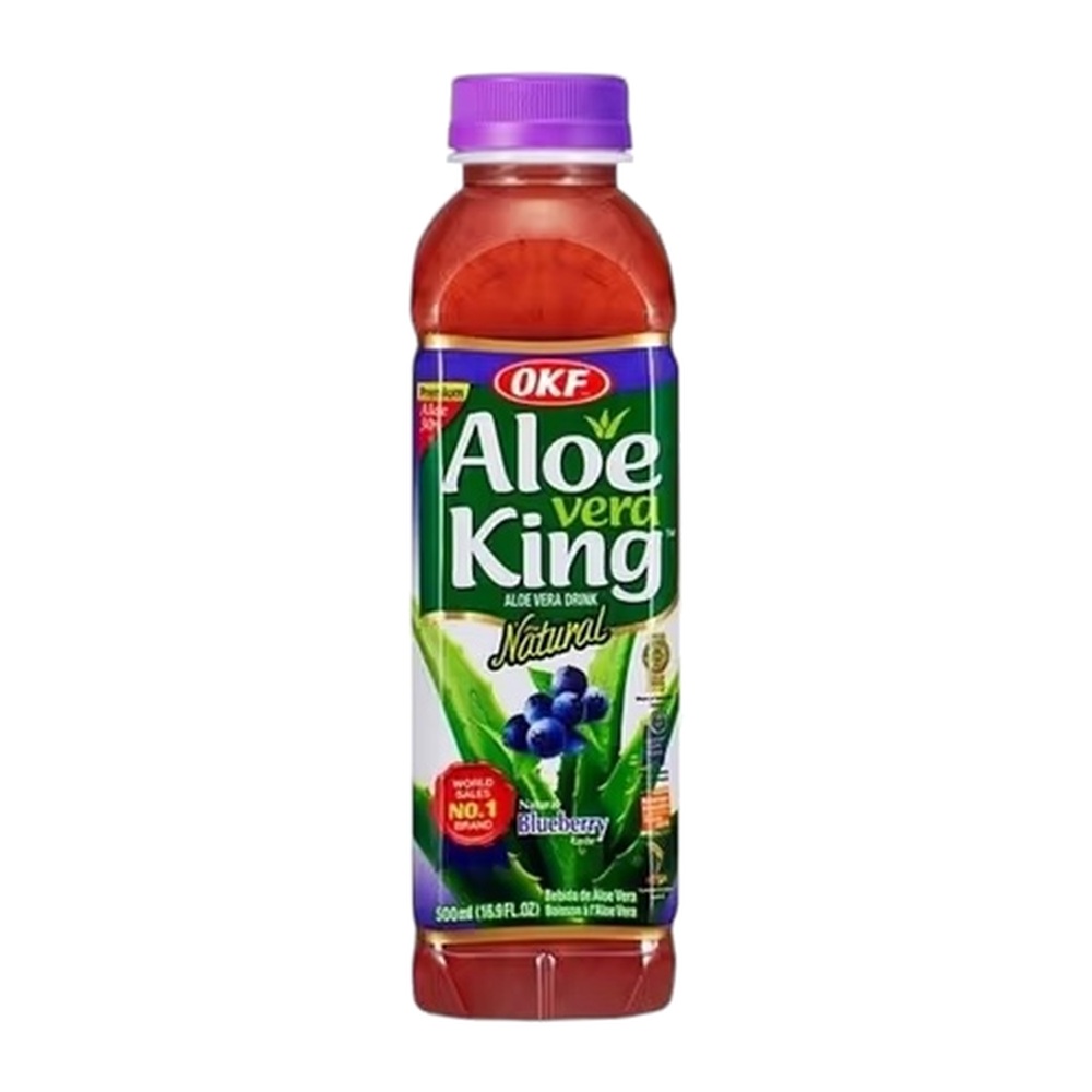 OKF Aloe Vera Drink Blueberry 500ml