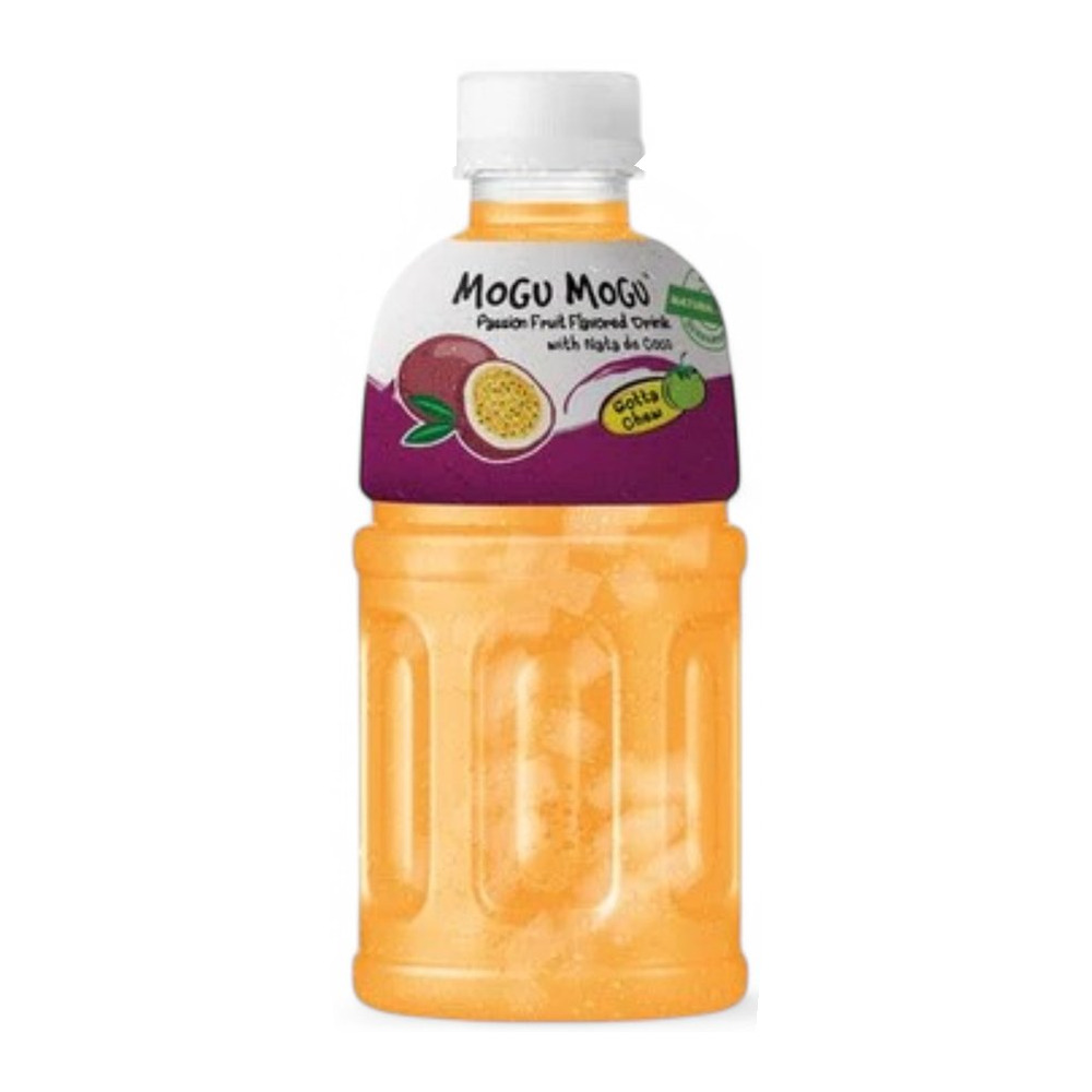 MoguMogu Passion Fruit Drink with Nata de Coco 320ml