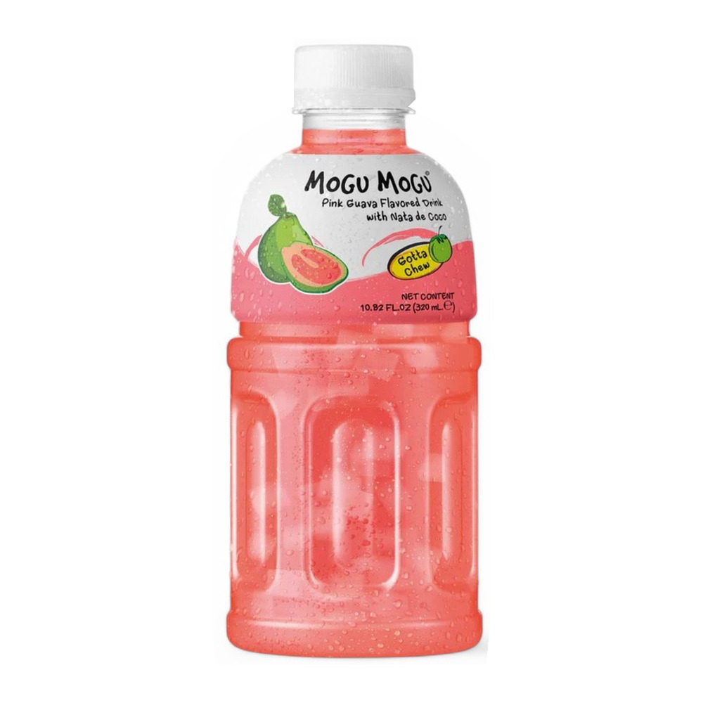 Mogu Mogu Guava Drink with Nata De Coco 320ml