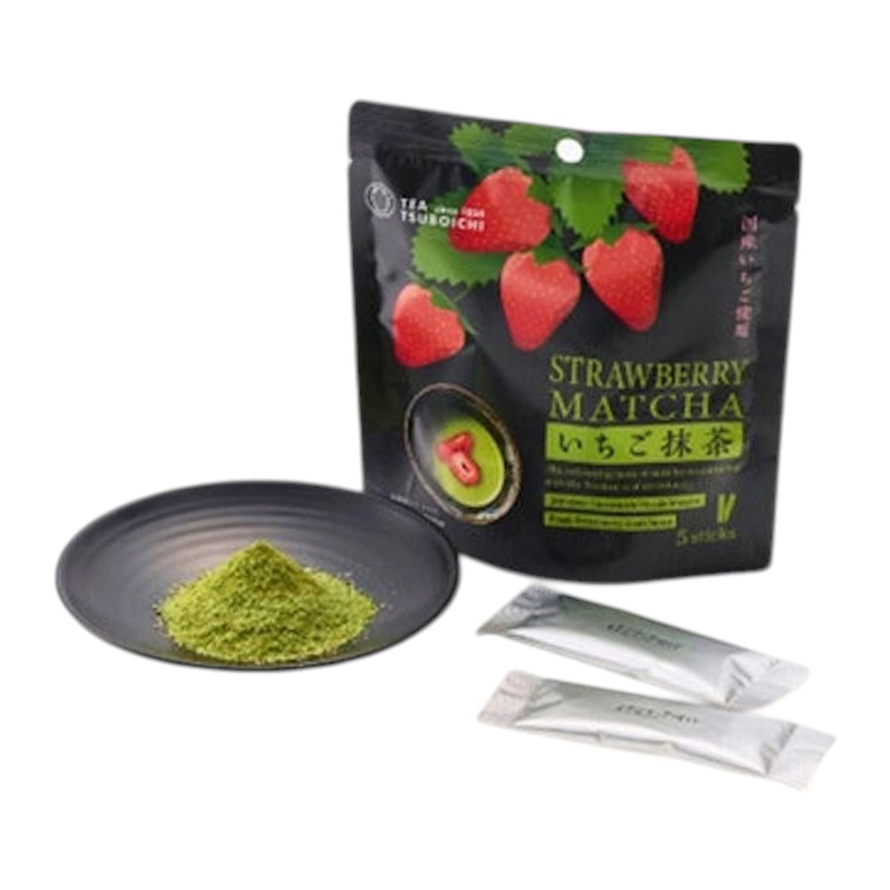 Tsuboichi Strawberry Matcha Stick 5p 50g