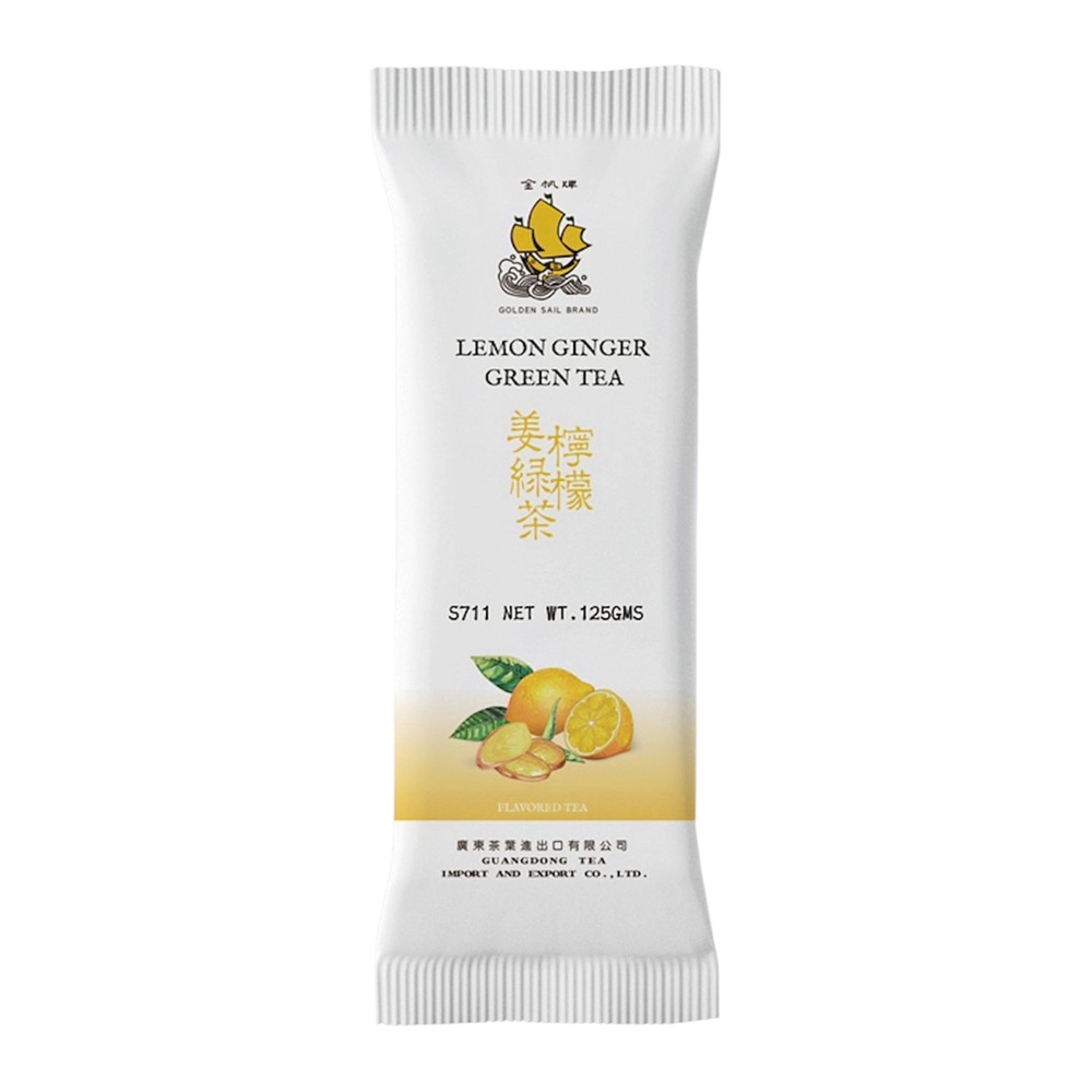 Golden Sail Lemon Ginger Green Tea 125g
