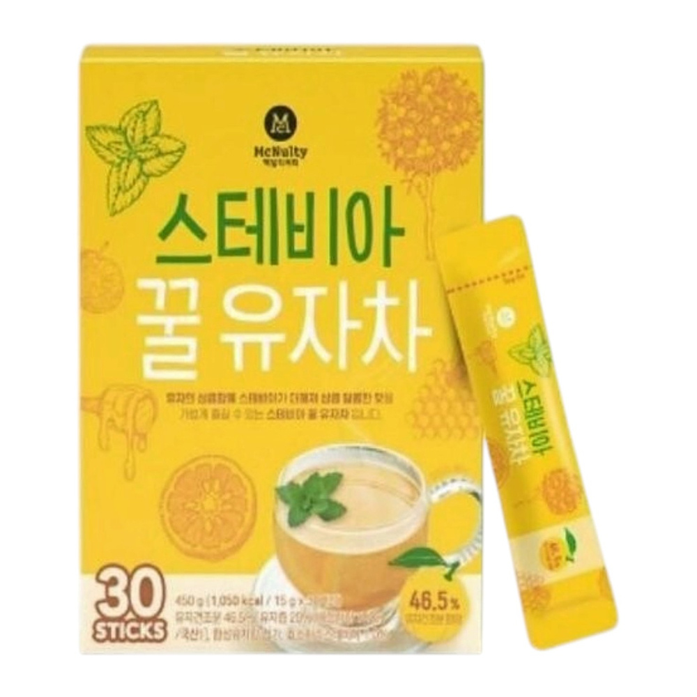 McNulty Stevia Korean Honey Cirton Tea 30pcs 450g