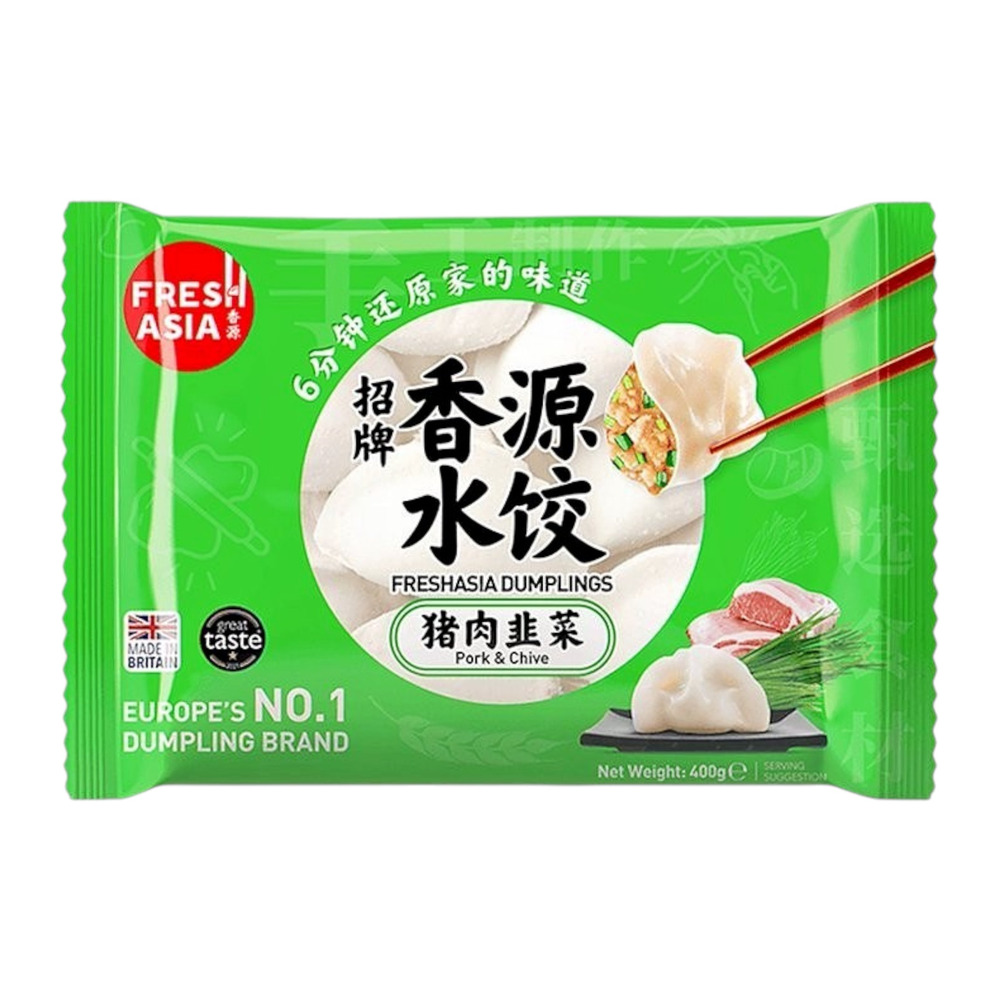FRESHASIA Pork & Chive Dumplings 400g