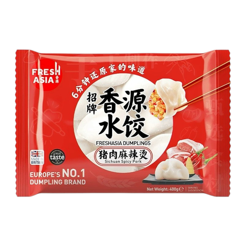FRESHASIA Hot & Spicy Pork Dumplings 400g