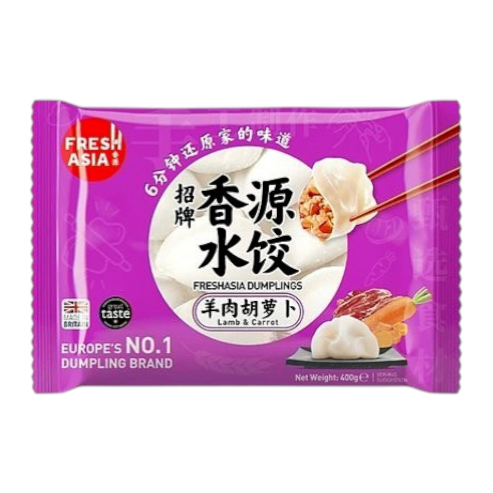 FRESHASIA Lamb & Carrot Dumplings 400g