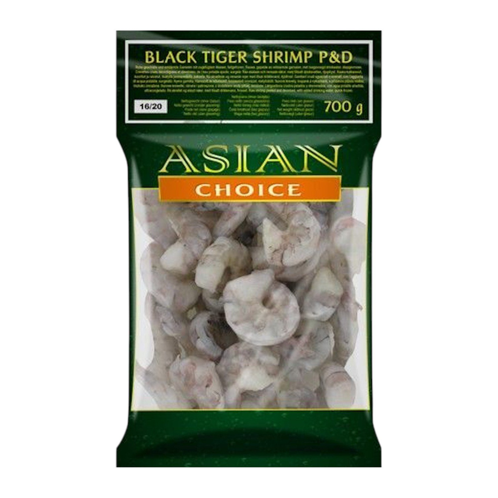 AsianChoice Black Tiger Shrimp P&D 16/20 700g