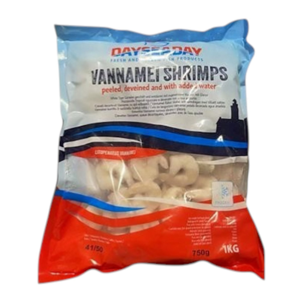 DAYSEADAY Vannamei Shrimp P&D 41/50 750g