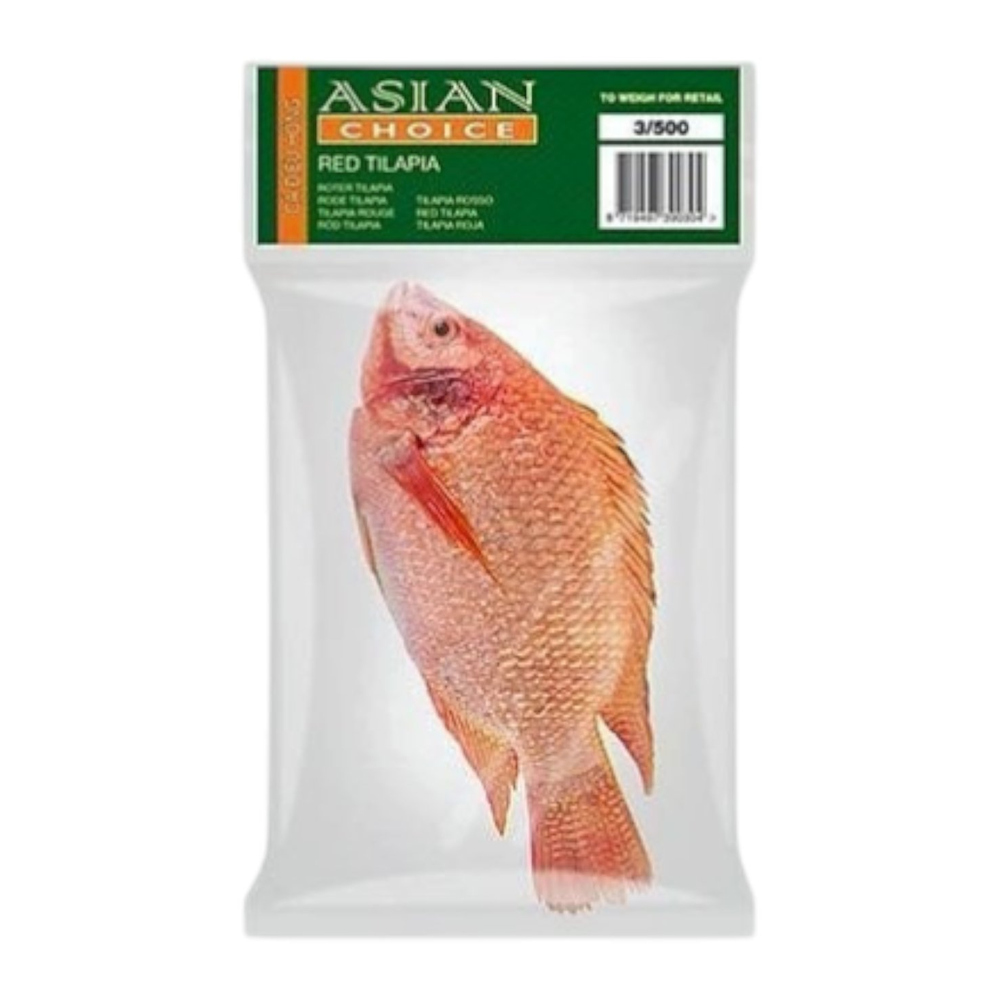ASIAN CHOICE Red Tilapia G&S IWP 3/500 1pcs