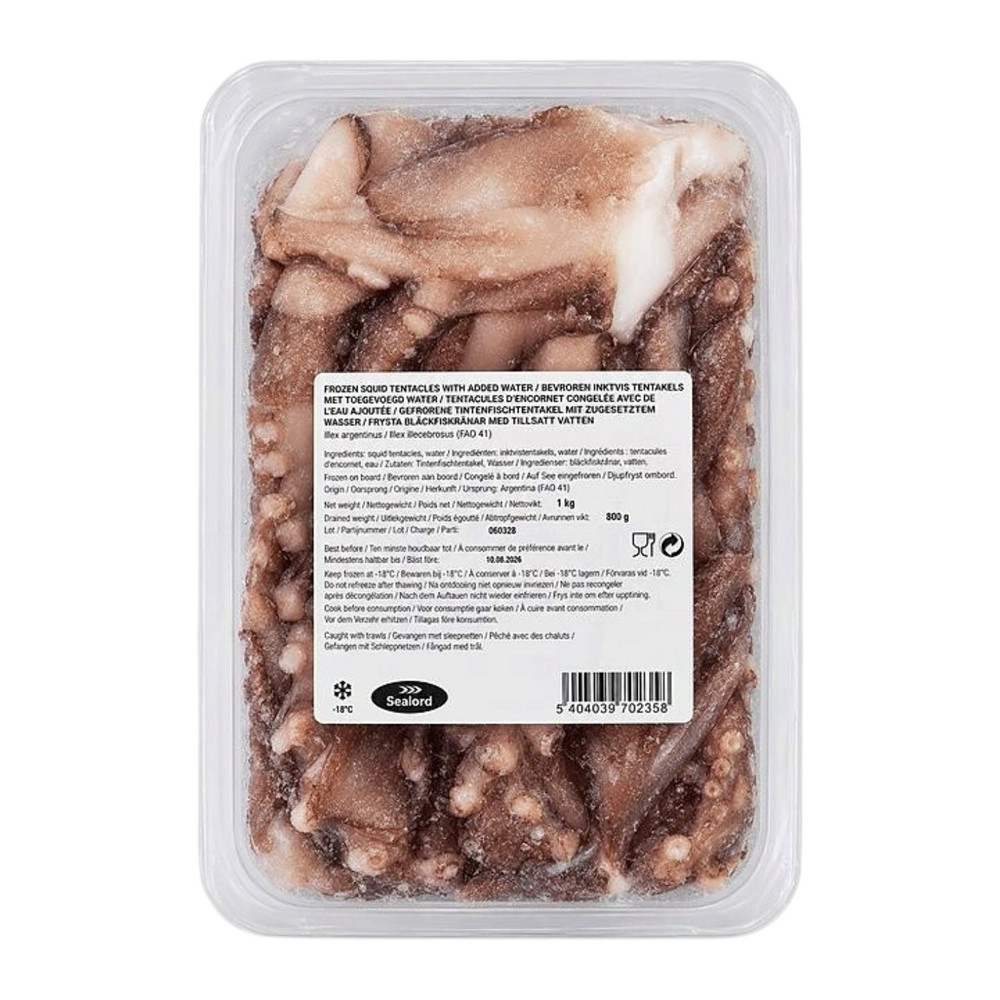 SEABOY Frozen Squid Tentacles 800g