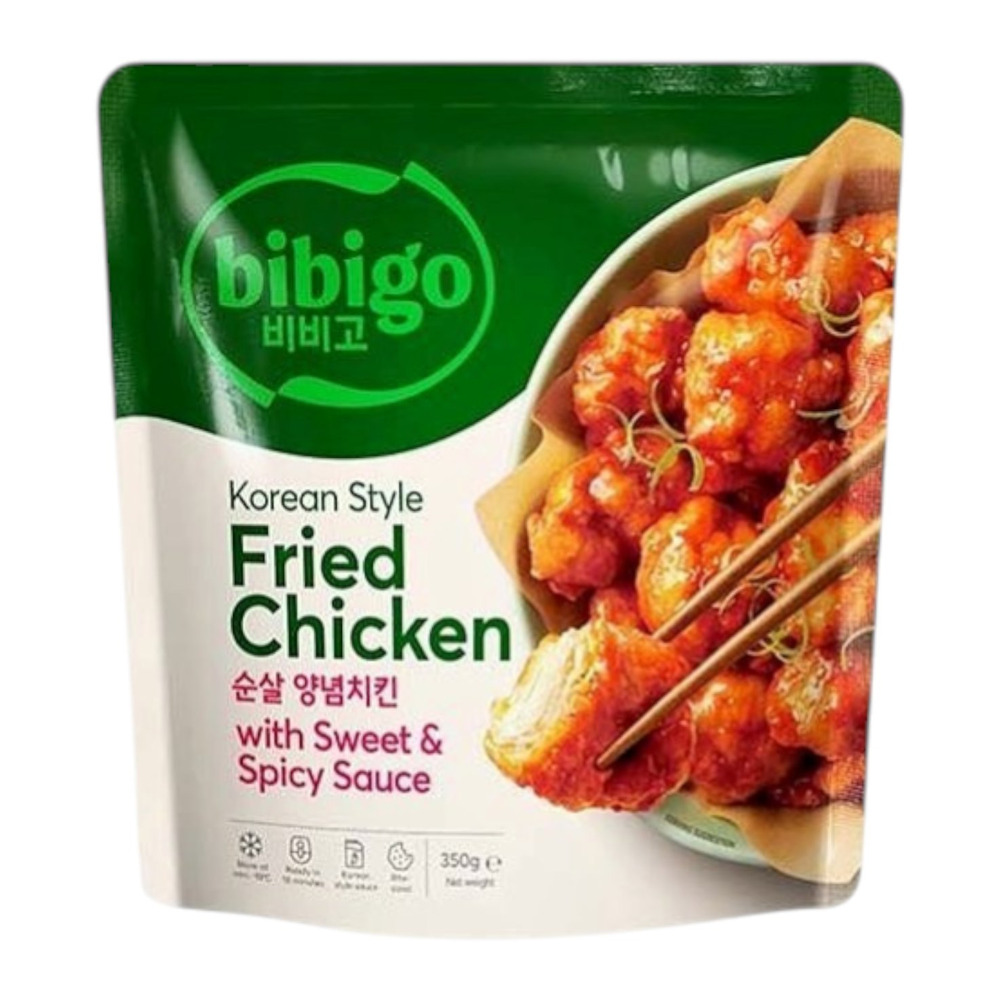 BIBIGO Korean Style Fried Chicken with Sweet & Spicy Sauce 350g
