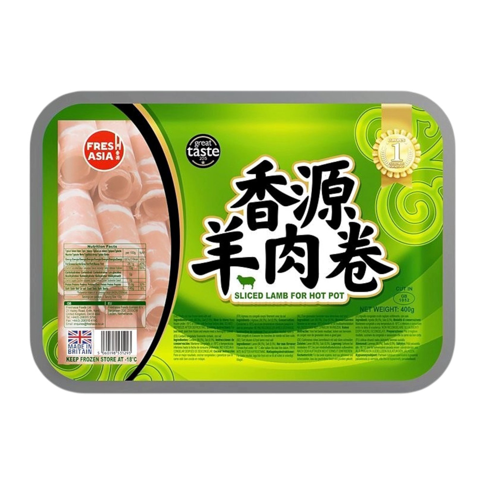 FRESHASIA Lamb Slice 400g