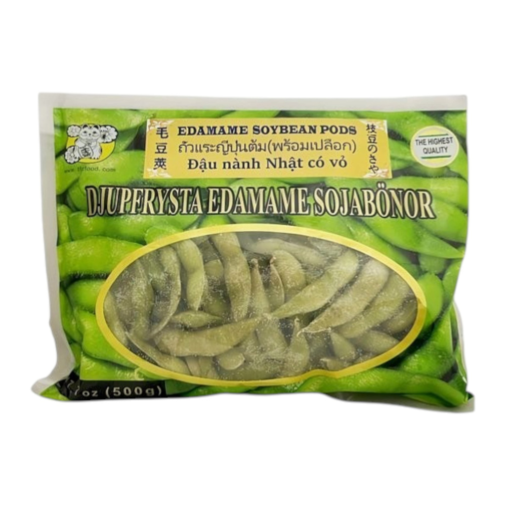 Lucky Cat Frozen Edamame with Shell 500g
