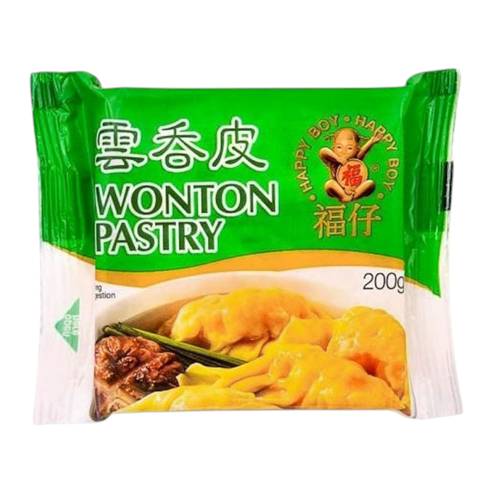 Happy Boy Wonton Pastry 200g