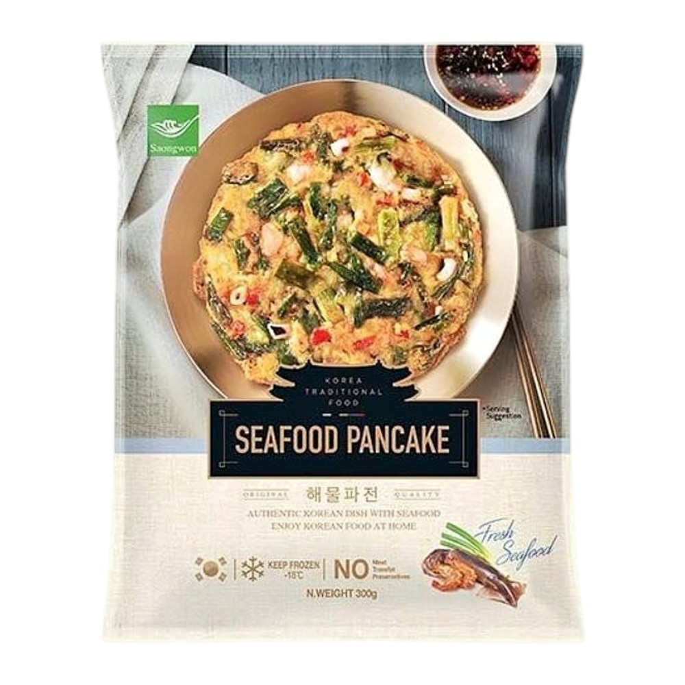 SAONGWON Korean Style Pancake with Seafood 3pcs 300g