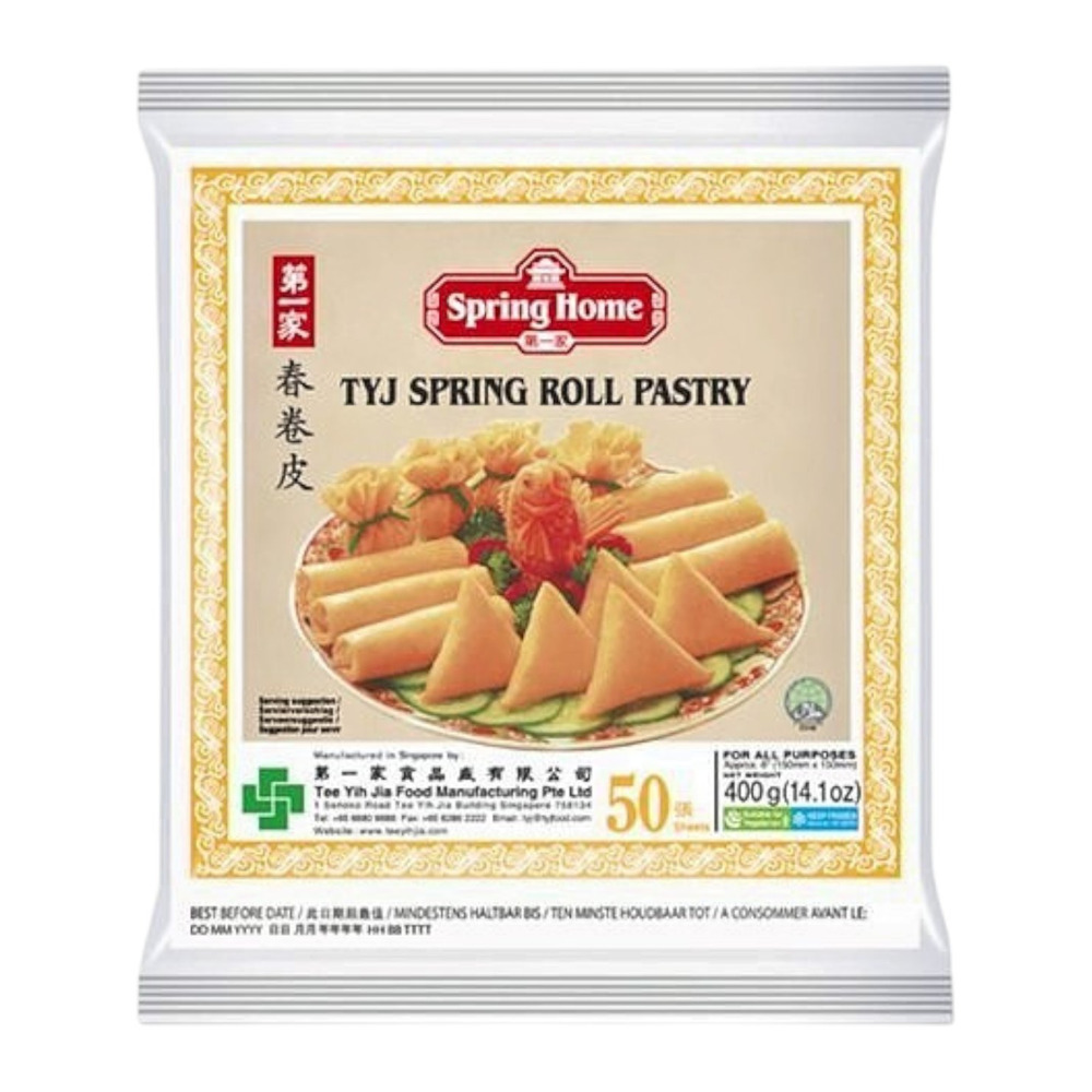 SpringHome Spring Roll Pastry 150mm 400g