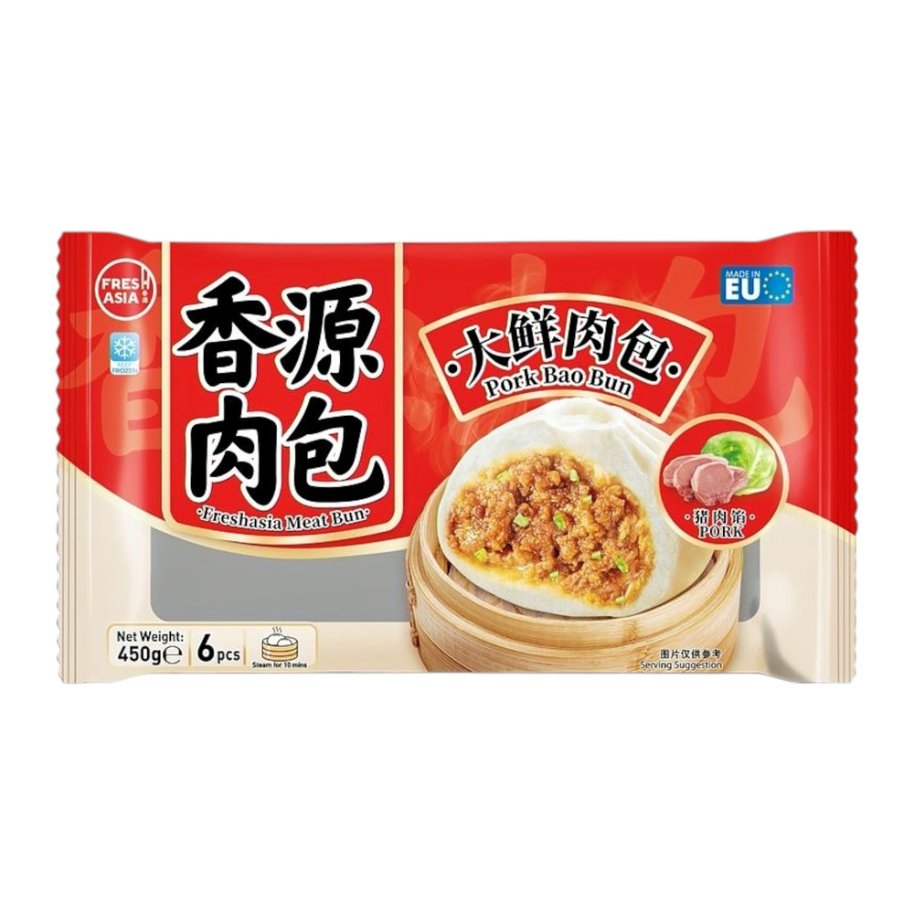 FRESHASIA Pork Bao Bun 450g