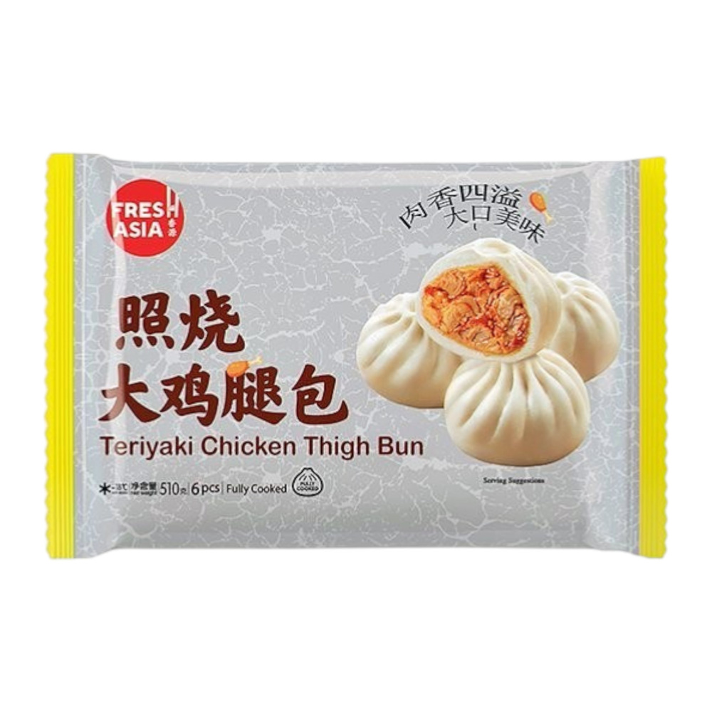 FRESHASIA Teriyaki Chicken Thigh Bun 510g