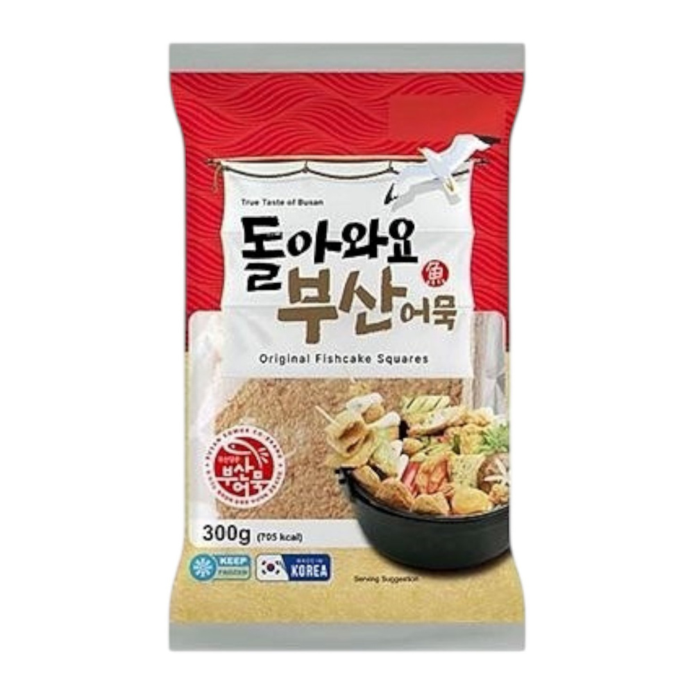 GORAESA Korean Fish Cake Original Square 300g