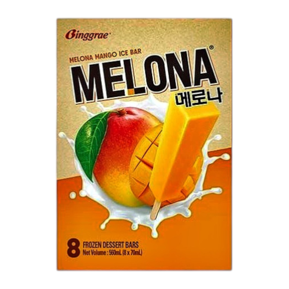 BINGGRAE Melona Ice Bar Mango 8*70ml