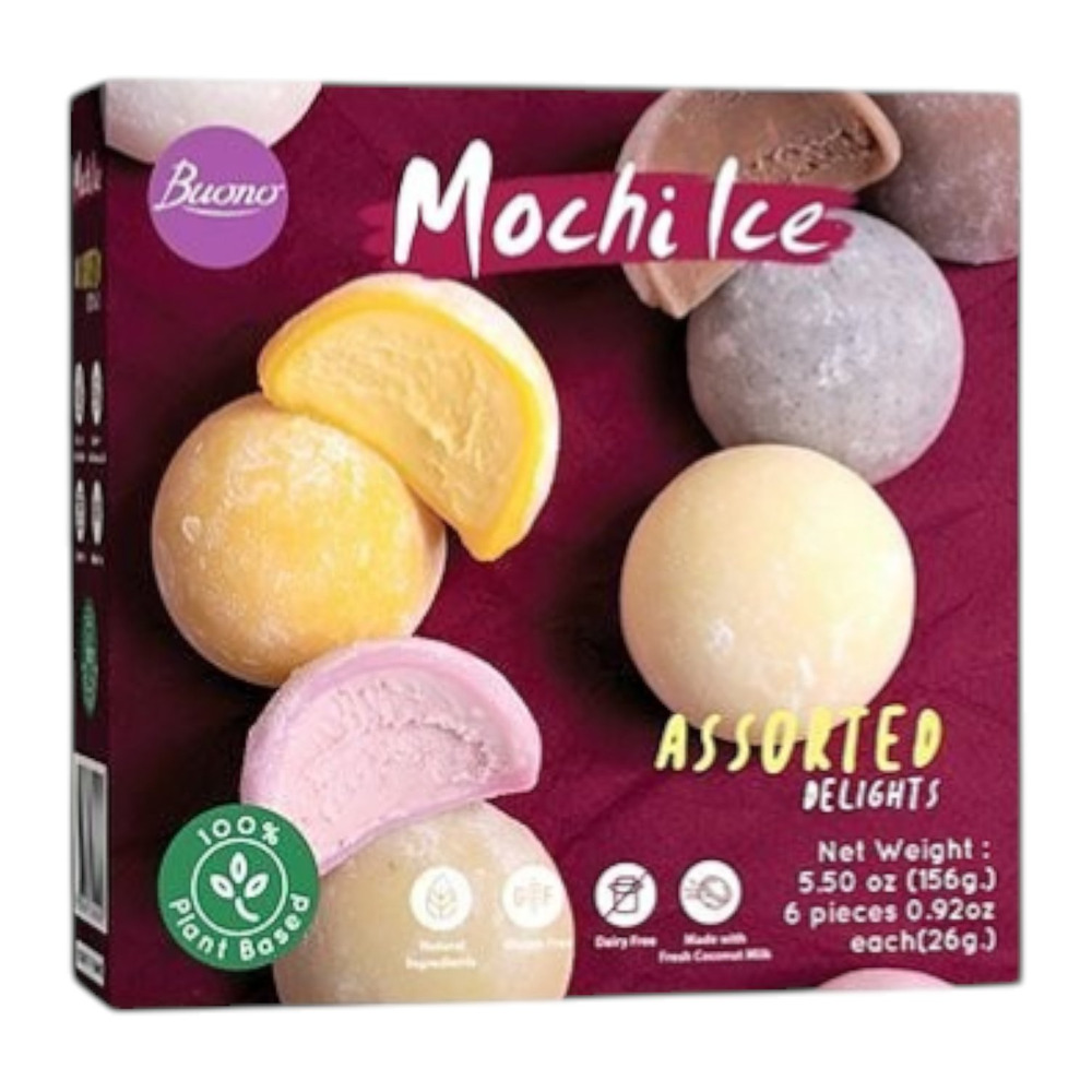 Buono Ice Mochi Assorted Flavor 156g